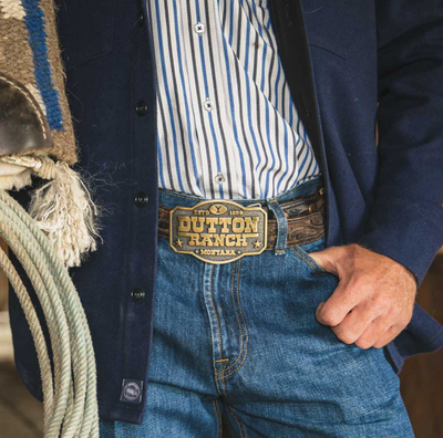 Montana Silversmith The Dutton Ranch Attitude Belt Buckle