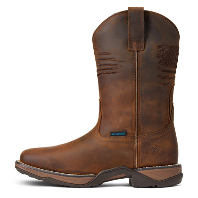 Ariat Women's Anthem Patriot Waterproof Western Boot