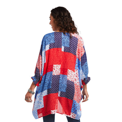Ariat Women's Smokestack Kimono Top