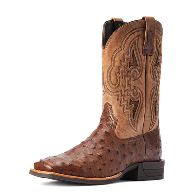 Ariat Men's Dagger Full Quill Ostrich Western Boot