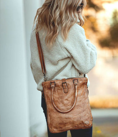Bed Stu "Mildred" Tan Handbag