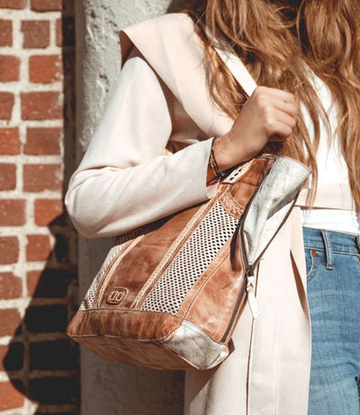 Bed Stu "Amelie" Nectar Lux Tan Rustic Handbag
