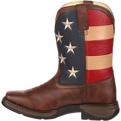 Durango Little Kid Patriotic Western Flag Boot