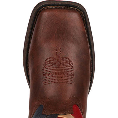 Durango Little Kid Patriotic Western Flag Boot