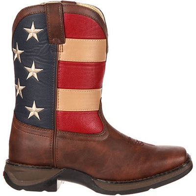 Durango Little Kid Patriotic Western Flag Boot