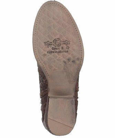 Circle G by Corral Women's Shortie Cutout Bootie