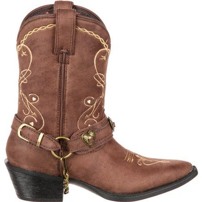 Durango Little Kid Lil' Crush Heartfelt Western Boot