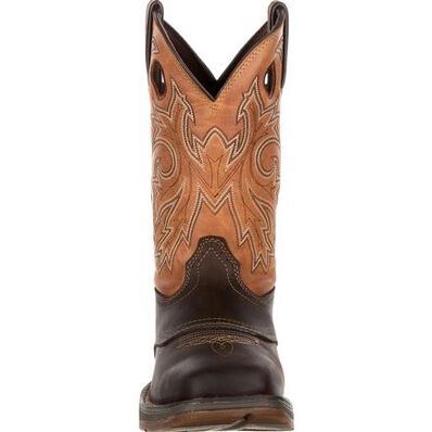 Durango Men's Tan & Brown Saddle Up Western Boot