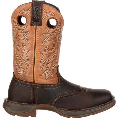 Durango Men's Tan & Brown Saddle Up Western Boot