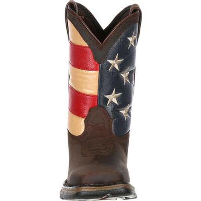 Durango Kids Lil' Rebel Flag Western Boot