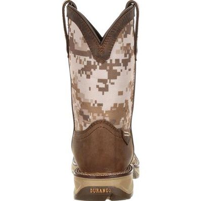 Durango Kids Lil' Rebel Camo Western Boot