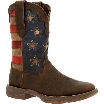Durango Women's Vintage Flag Western Boot