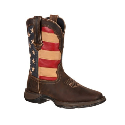 Durango Women's Patriotic Flag Western Boot