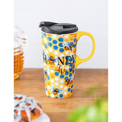 Evergreen Ceramic Travel Cup - Honey Hush