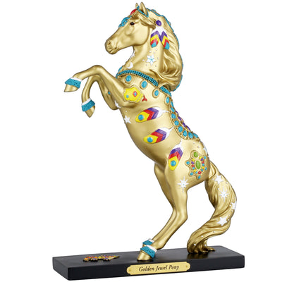 Enesco "Golden Jewel Pony" Trail of the Painted Ponies Figurine