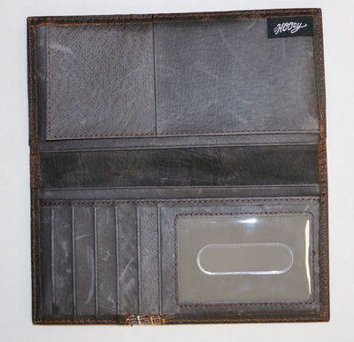 Hooey Brands Signature Rodeo Wallet - Rustic Canvas Cut Out
