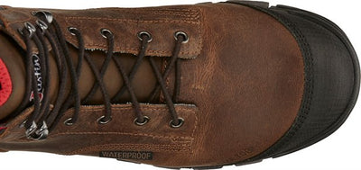 Justin Men's 6" Lace Up Waterproof Work Boot