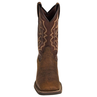 Justin Men's Dark Brown Chet Cowboy Boots