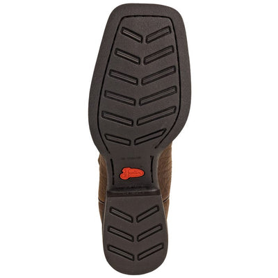 Justin Men's Dark Brown Chet Cowboy Boots