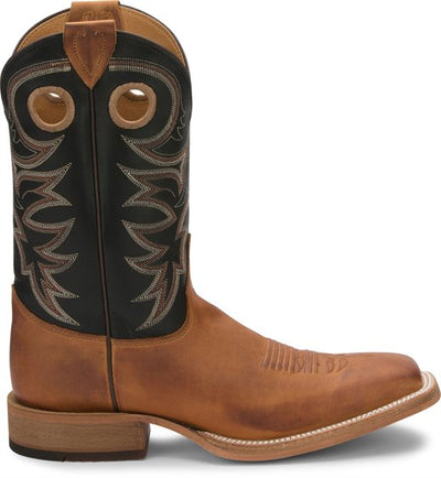 Justin Men's Caddo Copper Brown Western Boot