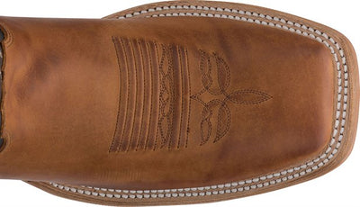 Justin Men's Caddo Copper Brown Western Boot