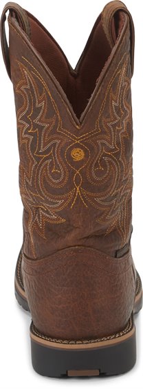 Justin Men's Fireman Distressed George Strait Cowboy Boot