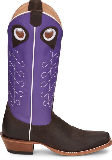 Justin Women's Hattie Purple Cowboy Boot