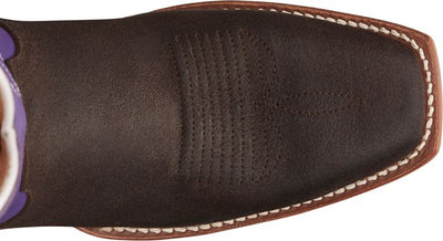Justin Women's Hattie Purple Cowboy Boot