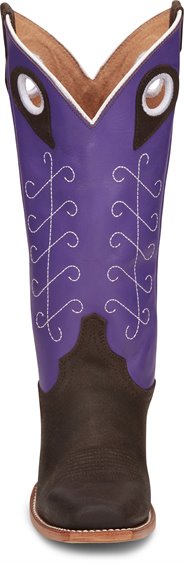 Justin Women's Hattie Purple Cowboy Boot