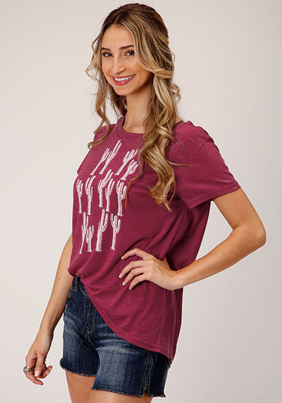 Roper Women's Cactus Screen Tee