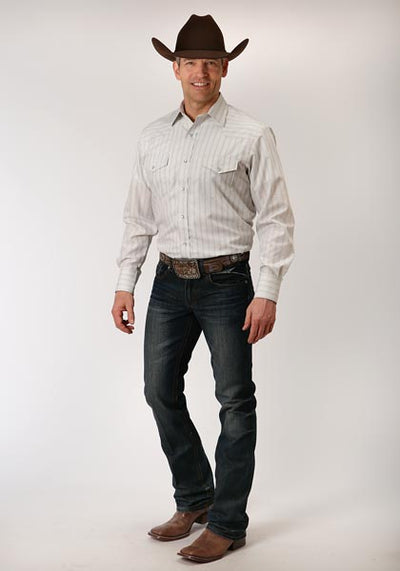 Roper Men's Striped Western Shirt
