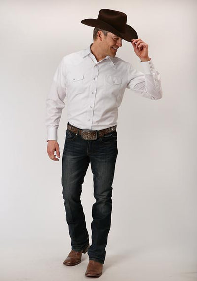 Roper Men's Tone on Tone Stripe Shirt