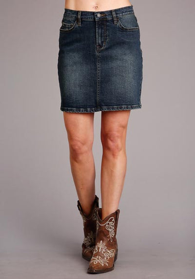 Stetson Women's Dark Denim Skirt