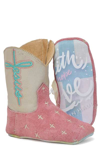 Tin Haul Infants "Faith & Hope" Soft Sole Boot