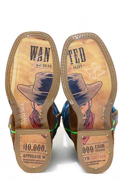 Tin Haul Little Kid's Kaleidoscope Western Boot