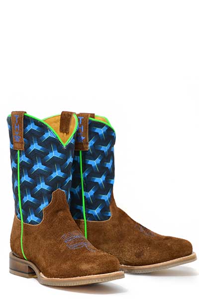 Tin Haul Little Kid's Kaleidoscope Western Boot