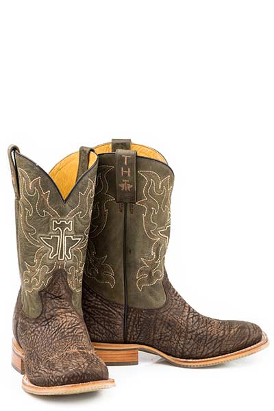 Tin Haul Men's "Take No Bull" Square Toe Western Boot