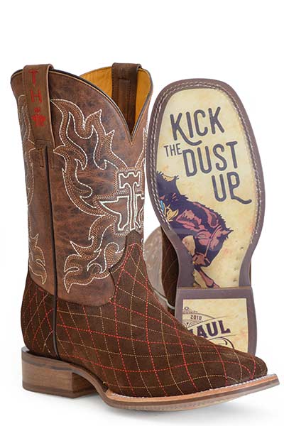 Tin Haul Men's Kick The Dust Up Sole Western Boot