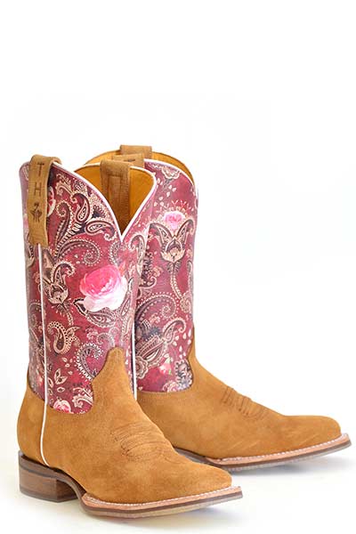 Tin Haul Women "Blooming Breeze Yeehaw" Sole Western Boot