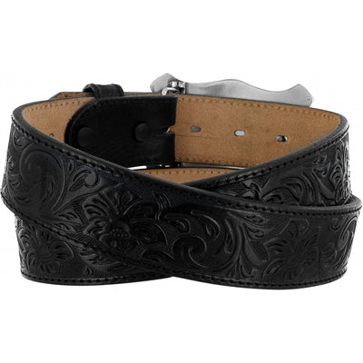 Men's Classic Longhorn Belt - Black