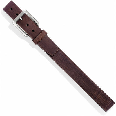 Men's Brown Bomber Belt