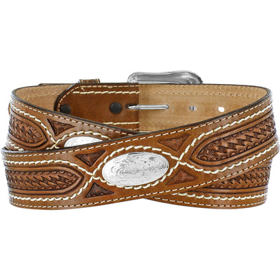 Men's Cross Creek Ridgle Dark Brown Belt