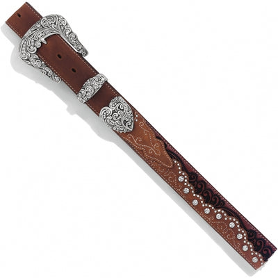 Women's Kaitlyn Crystal Belt - Bark