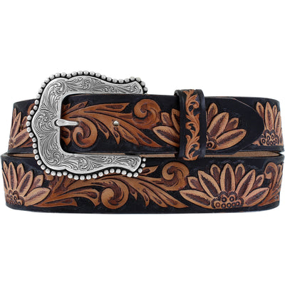 Women's Delheart Daisy Blk/Brn Belt