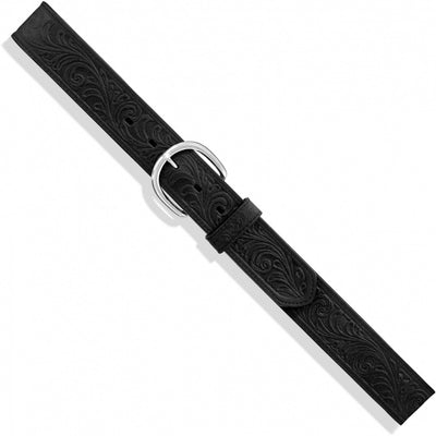 Men's Western Scroll Tooled Belt