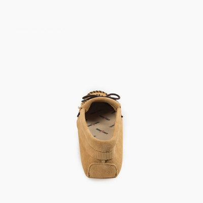 Minnetonka Moccasin Thunderbird Softsole - Tan