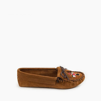 Minnetonka Moccasin Thunderbird Softsole - Brown