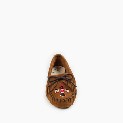 Minnetonka Moccasin Thunderbird Softsole - Brown
