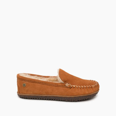 Minnetonka Moccasin Sheepskin Terese - Brown