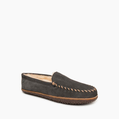 Minnetonka Moccasin Men's Sheepskin Tobie - Chr